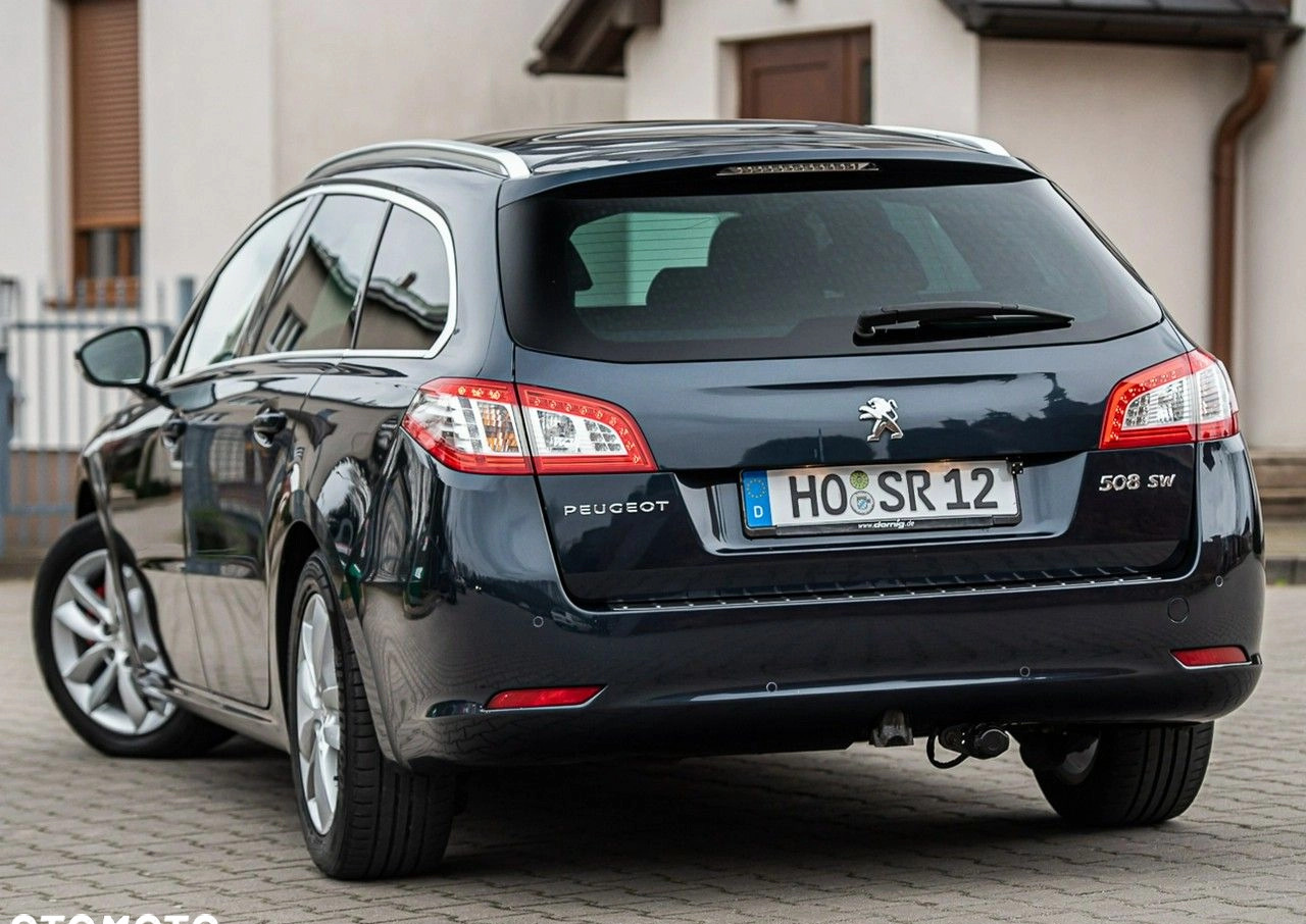 Peugeot 508 cena 32700 przebieg: 127000, rok produkcji 2013 z Bobolice małe 466